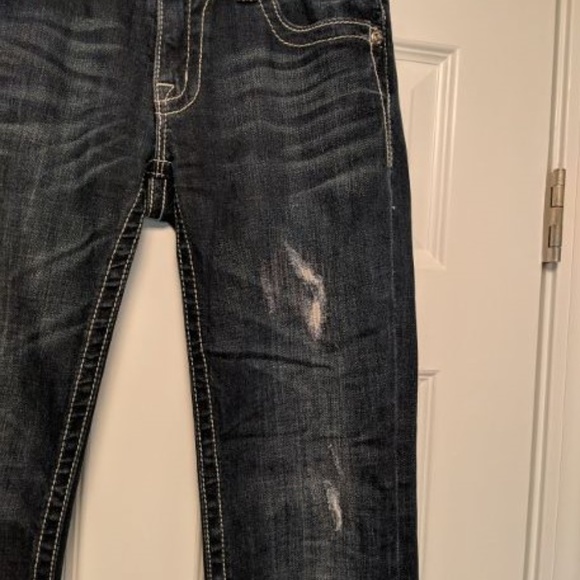 Miss Me Jeans Skinny Straight Distressed Jeans 29 - Picture 3 of 8